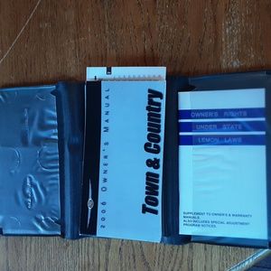 2006 Chrysler Town and Country Owners Manual